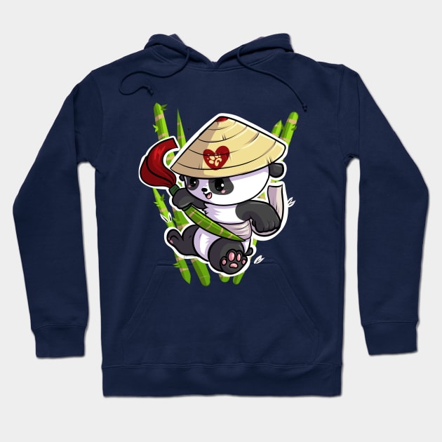 Ninja Panda Hoodie by Bioticsheep